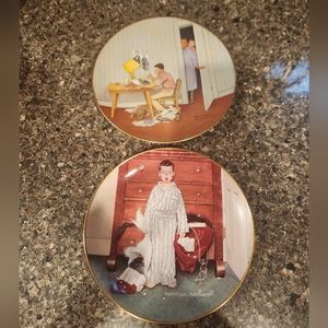 Norman Rockwell Plates